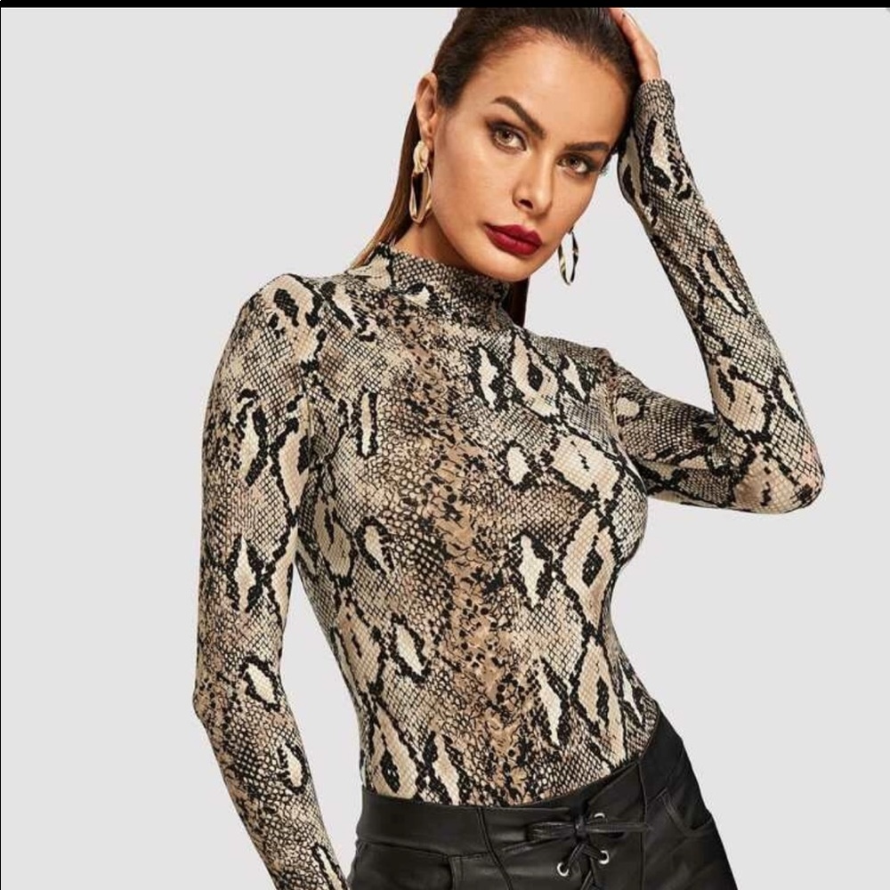Snake skin shirt